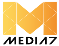 Media 7 Logo Black